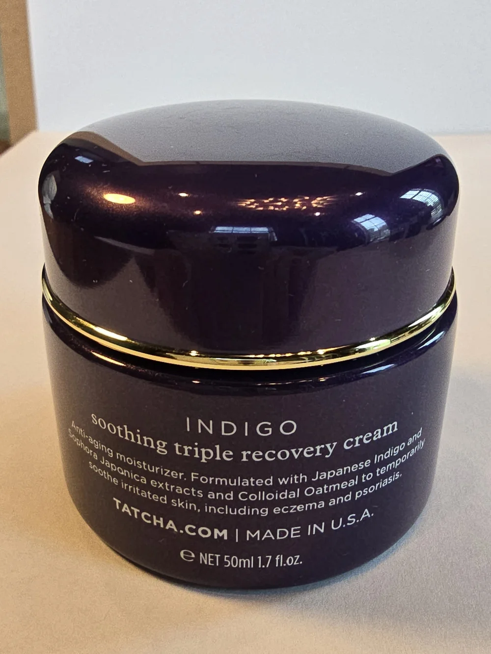 Tatcha INDIGO Soothing TRIPLE RECOVERY Cream 1.7 oz